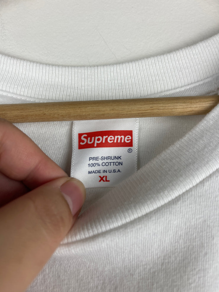 Supreme SS19 Cloud White Tee