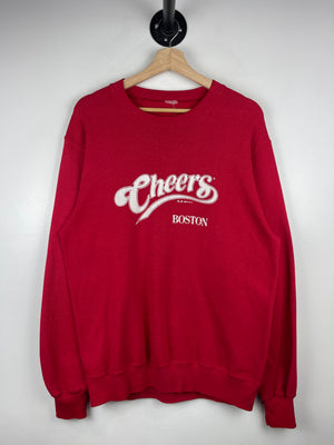 Vintage 90s Cheers TV Show Promo Boston Red Crewneck