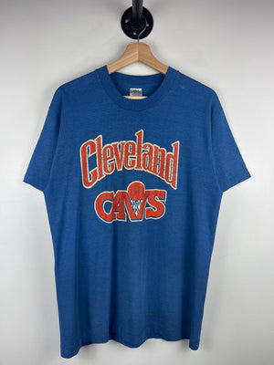 Vintage 80s NBA Swingster Cleveland Cavaliers Blue Tee