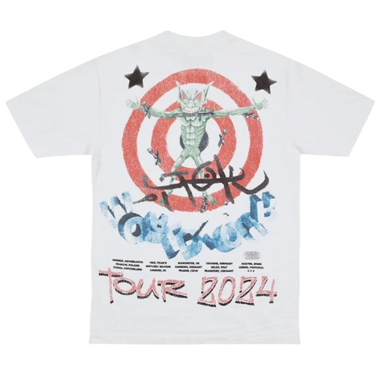 Travis Scott Utopia Circus Maximus Tour White Tee