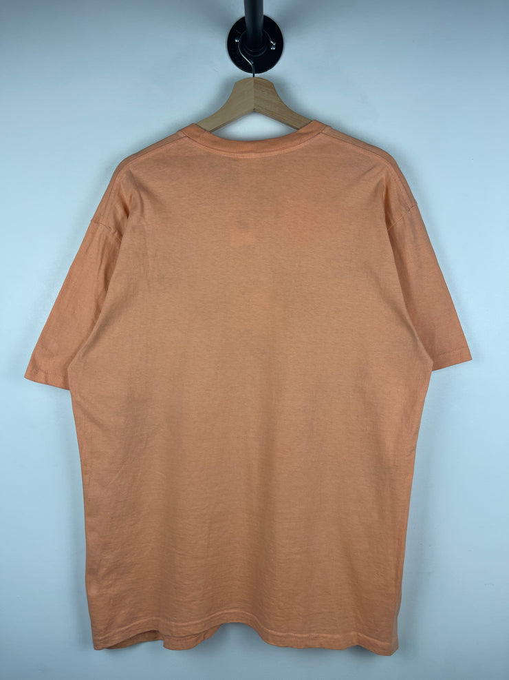 Supreme SS18 Necklace Peach Tee