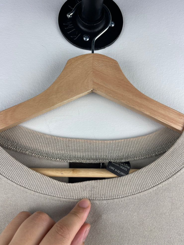Vintage 90s No Fear Beige Long Sleeve