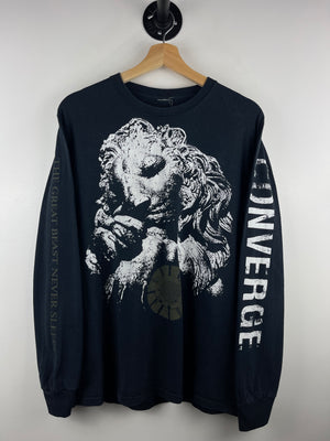 Vintage Converge The Great Beast Never Sleeps Black Long Sleeve