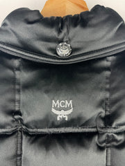 MCM Black Down Filled Puffer Vest