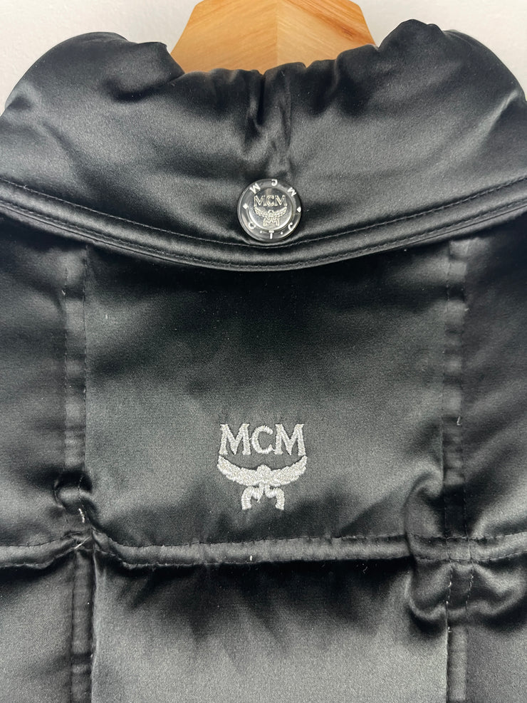 MCM Black Down Filled Puffer Vest