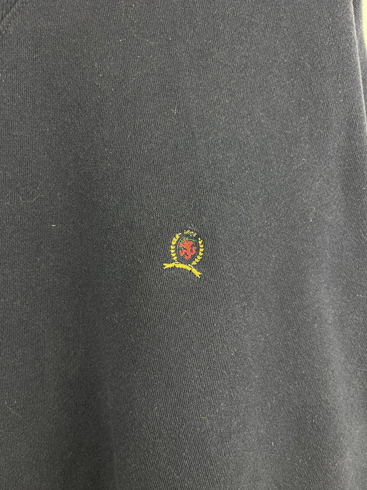 Vintage Tommy Hilfiger Embroidered Navy Crewneck