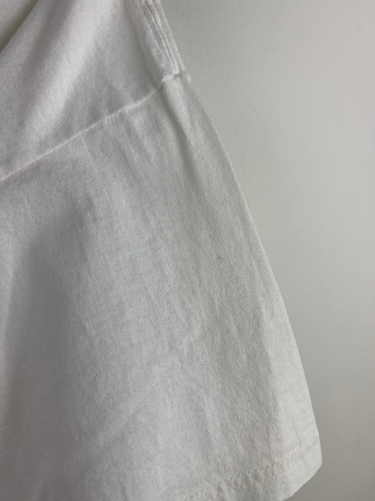 Vintage Coors Light Frost Brewed Beer White Tee