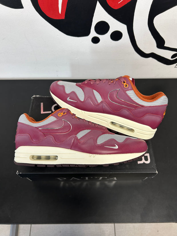 Nike Air Max 1 Patta Rush Maroon