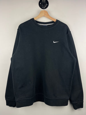 Vintage Nike Mini Swoosh Black Crewneck
