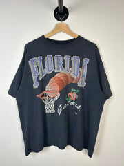 Vintage 90s Florida Gators Basketball Black Tee
