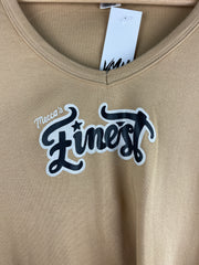 Vintage Y2K Mecca Women's Beige Long Sleeve