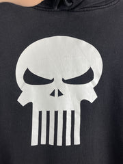 Vintage 2003 Marvel Comics The Punisher Black Hoodie