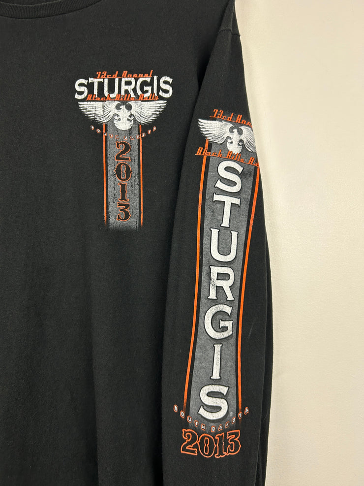 Vintage Sturgis Black Hills Rally Black Long Sleeve
