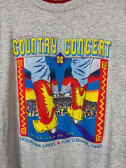 Vintage 90s Country Concert 98' Grey Tee