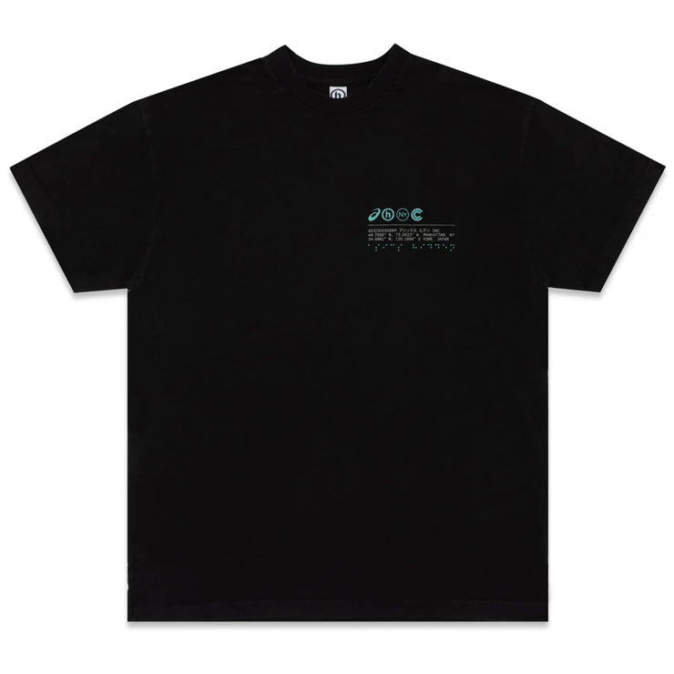 Hidden NY X Asics Fossilized 3M Black Tee