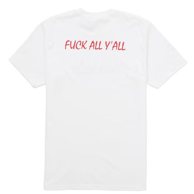 Supreme FW25 Split Logo White Tee