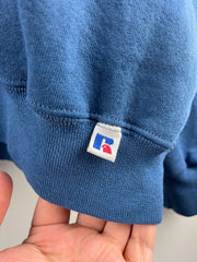 Vintage 90s Russell Athletic Blank Blue Crewneck