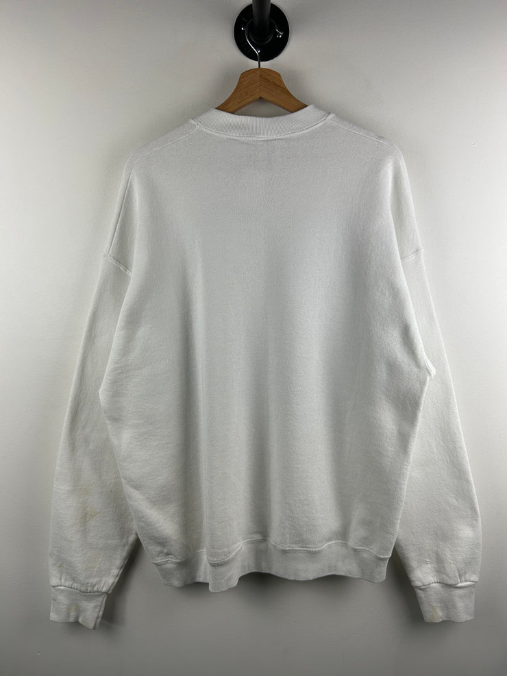 Vintage 90s I Can Only Please One Person A Day White Crewneck