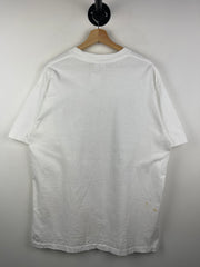 Vintage 90s NBA Detroit Pistons Champions Caricature White Tee