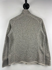 Vintage Patagonia Beige Zip Up Fleece Sweater