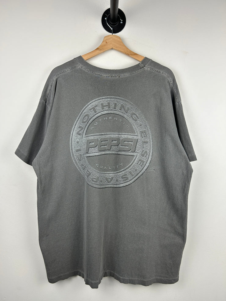 Vintage 90s Pepsi Nothing Else Grey Tee