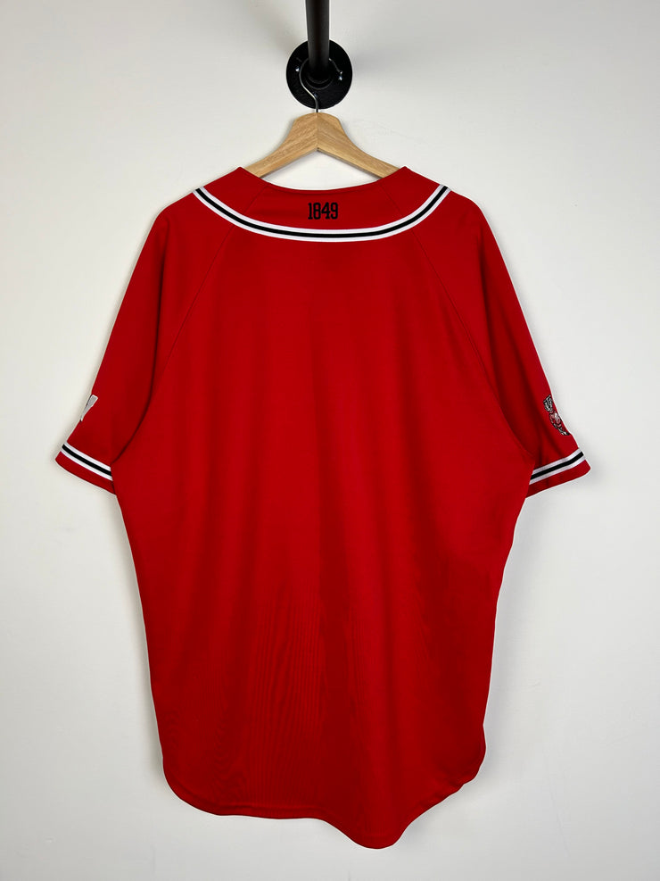 Vintage Wisconsin Red Baseball Jersey