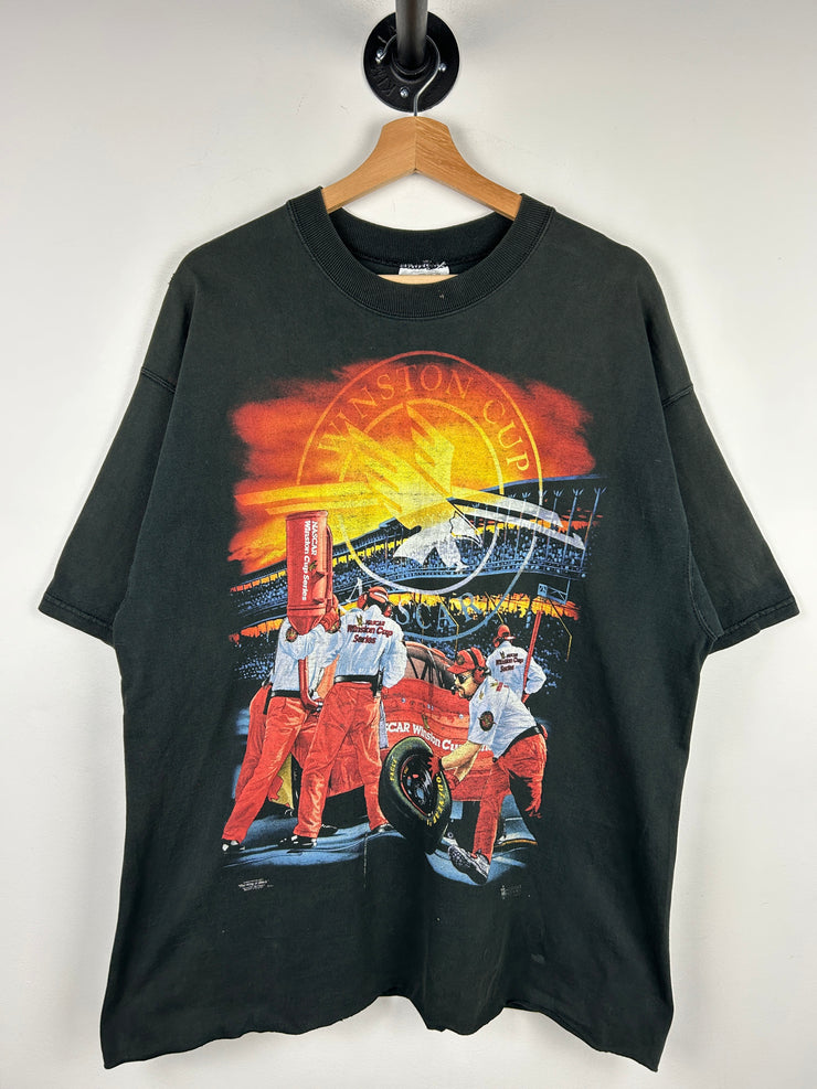 Vintage 90s Nascar Winston Cup Series Black Tee