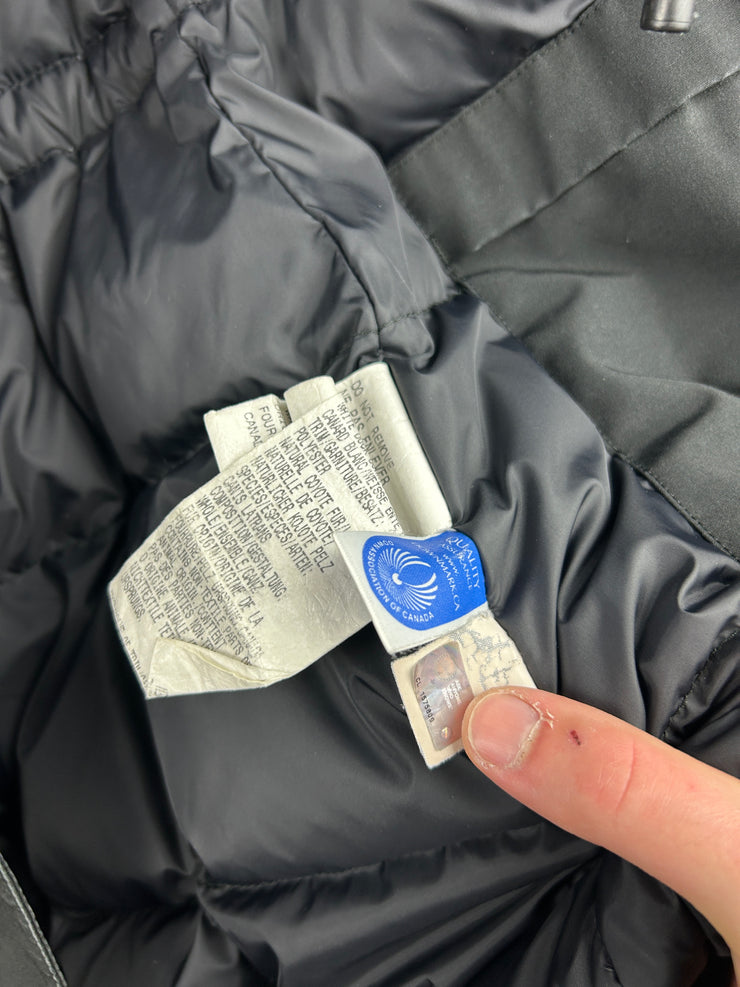 Canada Goose Victoria Parka Women’s Fur Down Filled Black Jacket