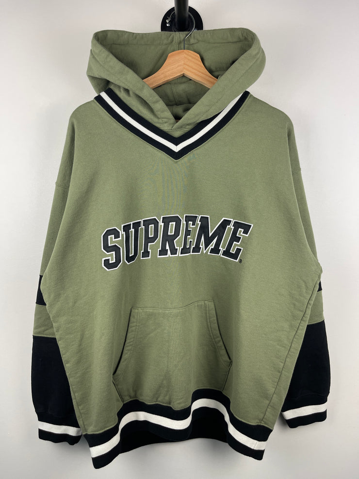 Supreme FW20 Hockey Light Olive Hoodie