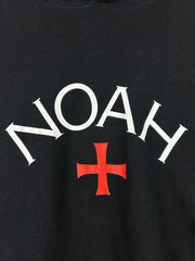 Noah Core Logo Black Hoodie