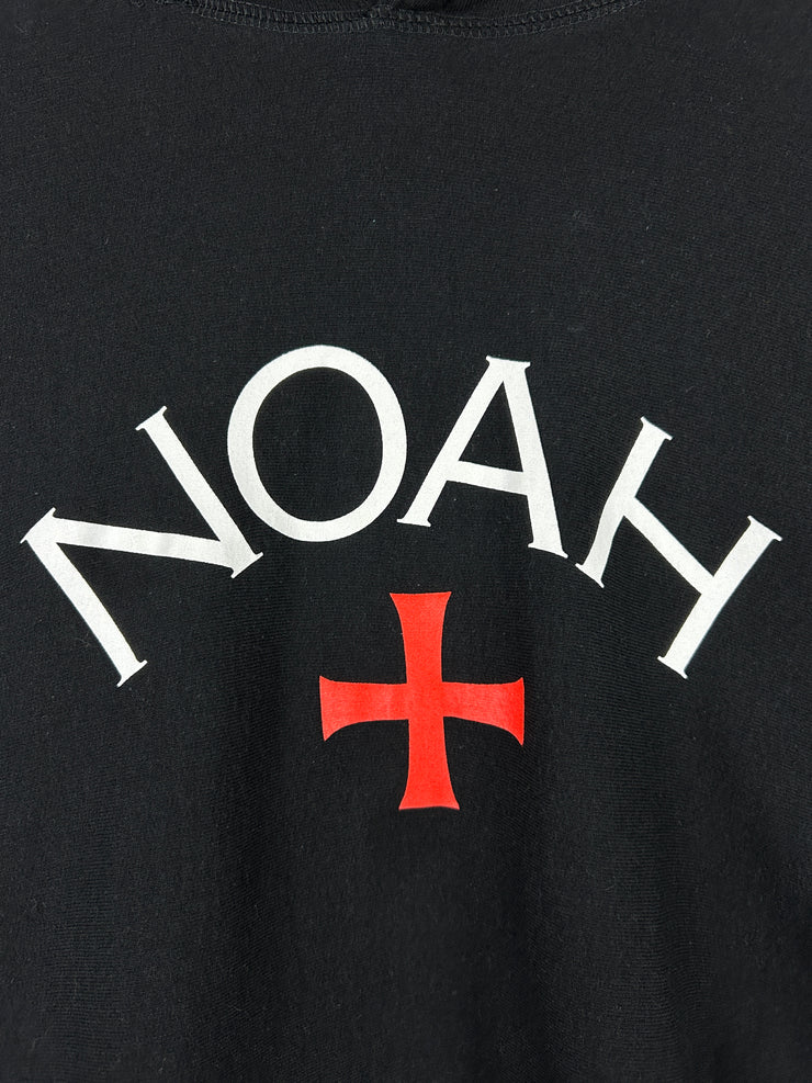 Noah Core Logo Black Hoodie