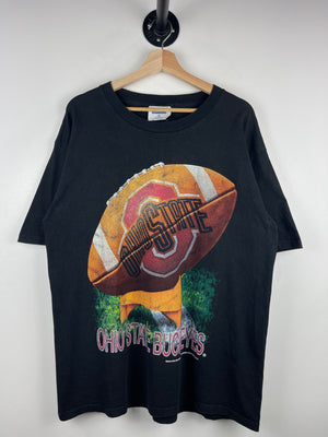 Vintage 90s CSA Ohio State Buckeyes Football Black Tee