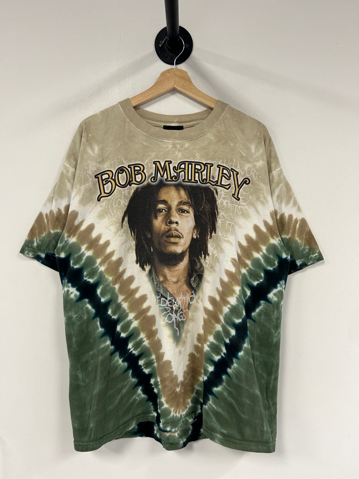 Vintage 2003 Bob Marley Songs Of Freedom Tie Dye Tee