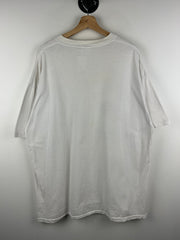 Vintage 90s Michigan Peeing White Tee