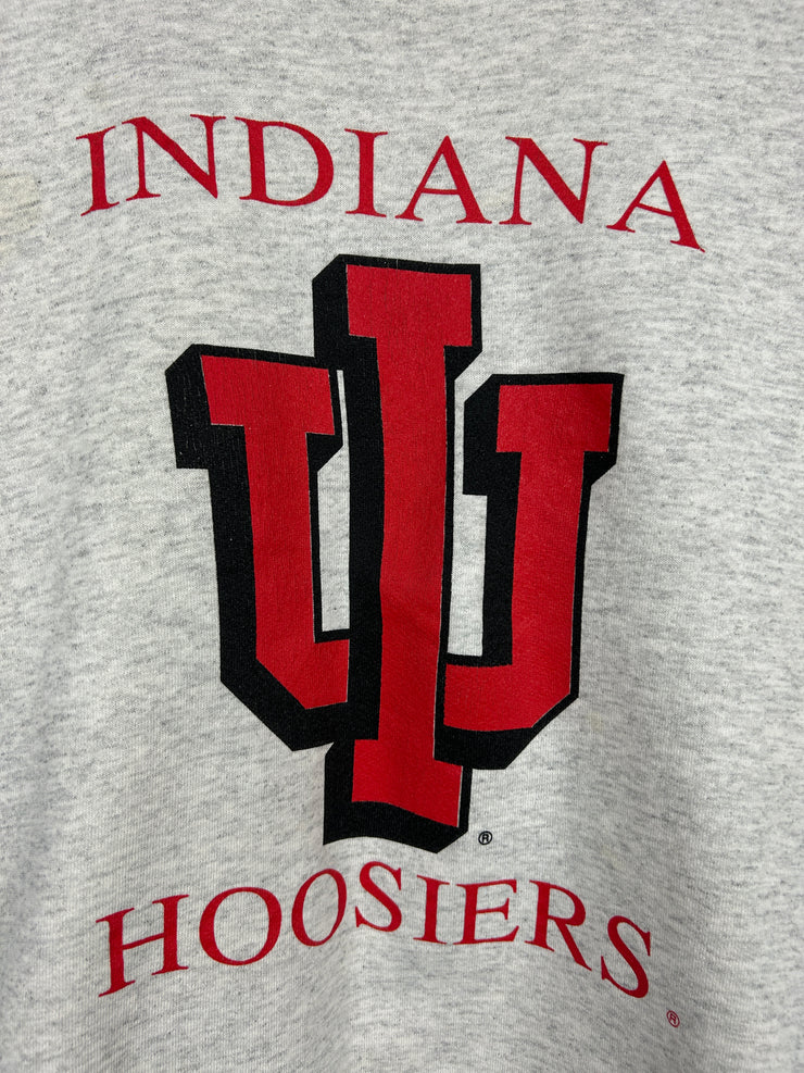 Vintage 90s Indiana Hoosiers Grey Crewneck