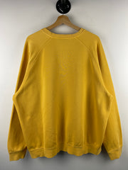 Vintage Nike Mini Swoosh Yellow Crewneck