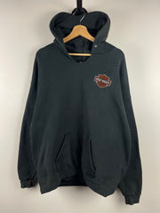 Vintage Lee Harley Davidson Embroidered Black Hoodie