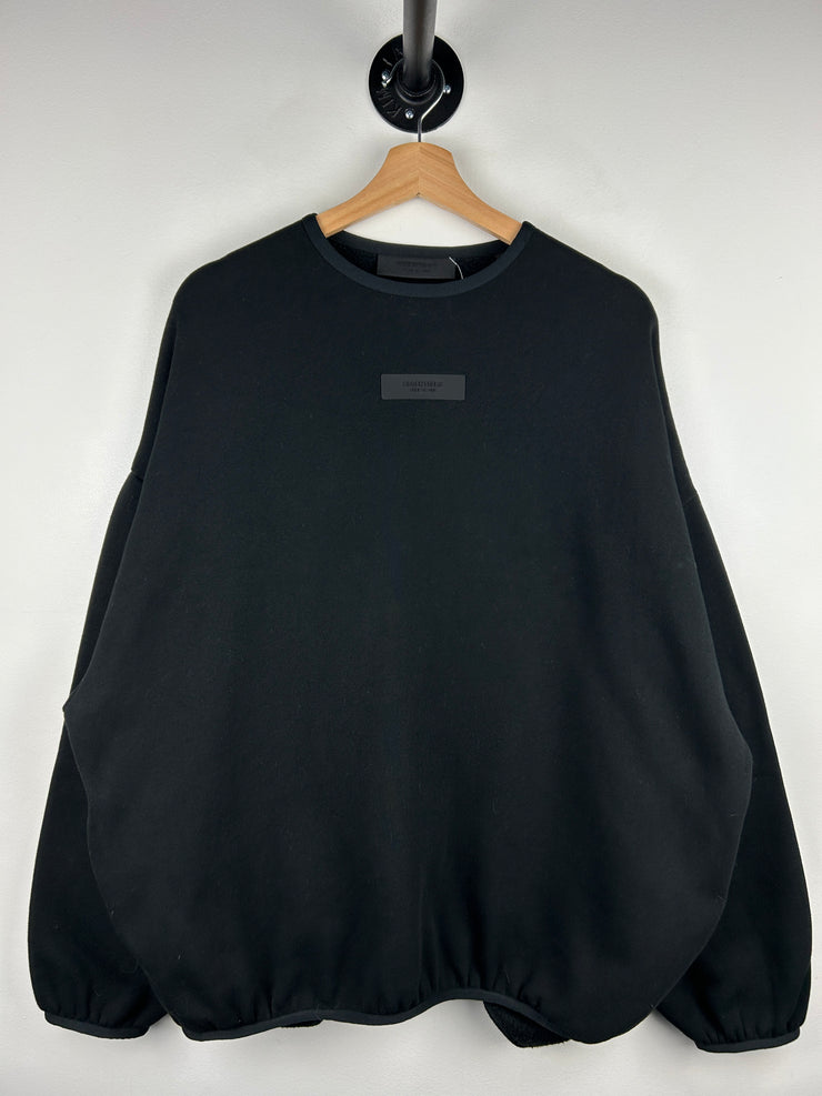 Fear Of God Essentials Black Core Crewneck