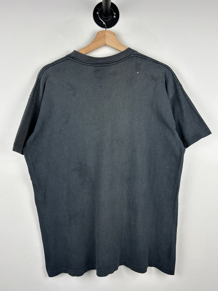 Vintage 90s Harley Davidson James Dean Ride With A Rebel Black Tee