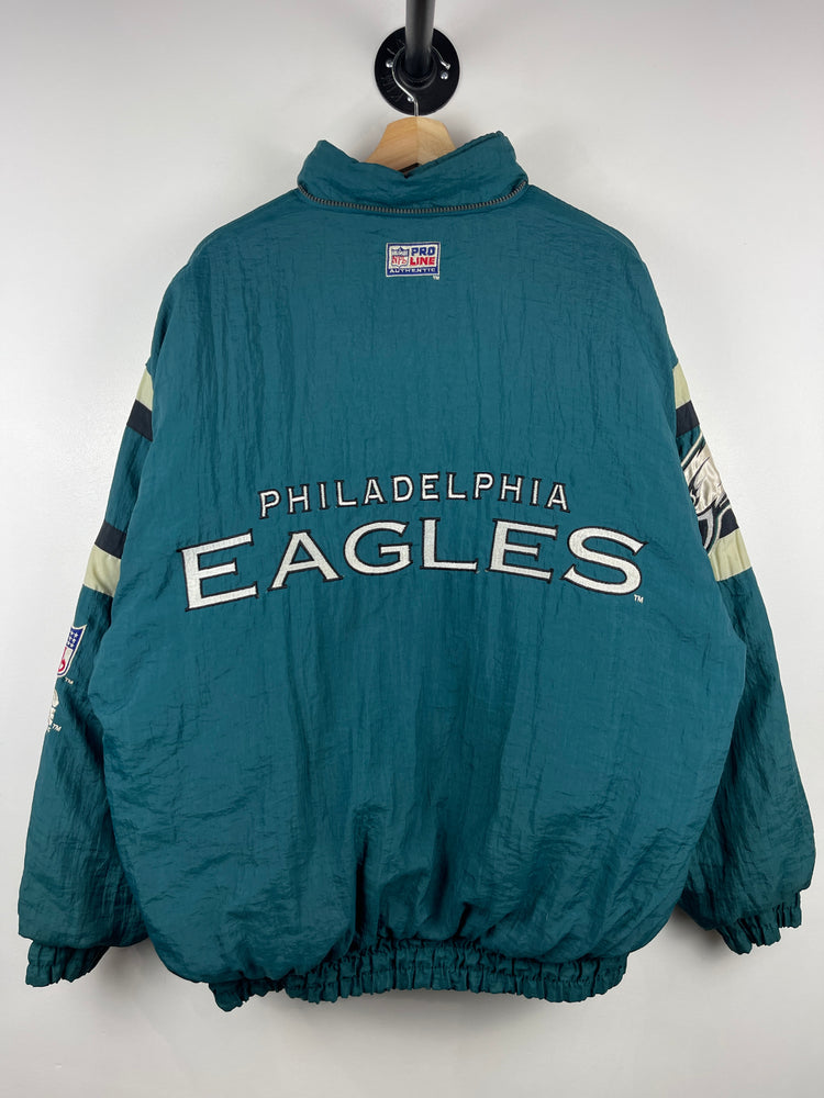 Vintage 90s NFL Logo Athletic Philadelphia Eagles Green Insulated