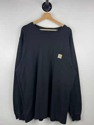 Vintage Carhartt Black Pocket Long Sleeve
