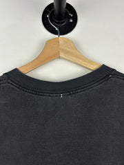 Vintage 90s Apple Promo Embroidered Faded Black Tee
