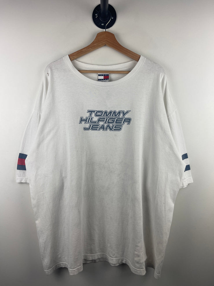 Vintage 90s Tommy Hilfiger Jeans White Tee