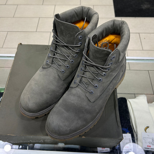 Timberland 6" Dark Grey Nubuck Boots