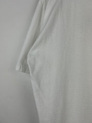 Vintage 90s NFL Russell Athletic Pittsburgh Steelers Embroidered White Tee