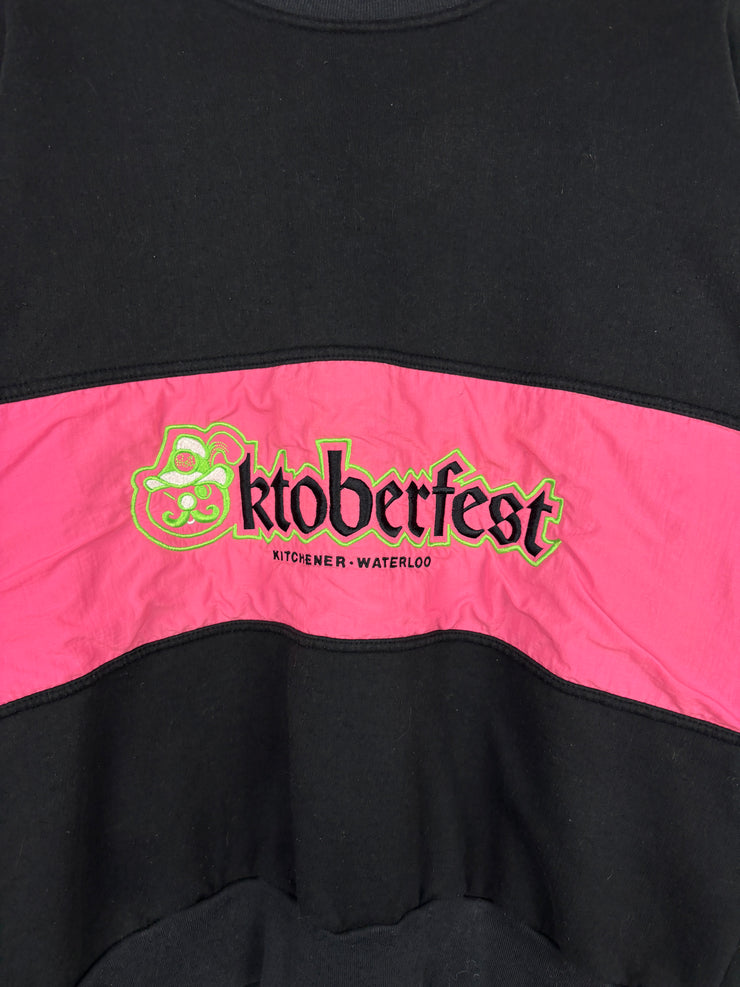 Vintage 80s Oktoberfest Kitchener Waterloo Black Crewneck