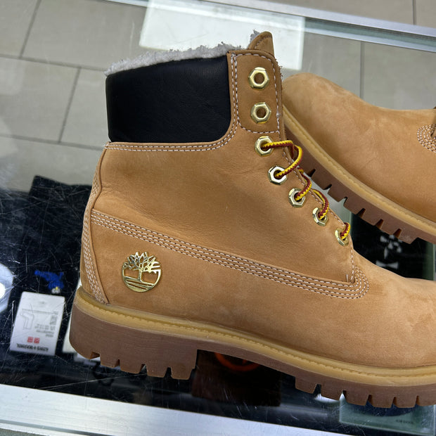 Timberland 6" Premium Warm Fur Wheat Boot
