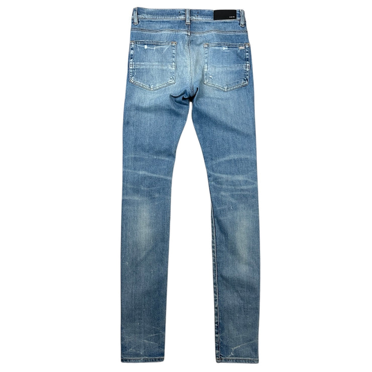 Amiri MX1 Blue Tie Dye Blue Jeans