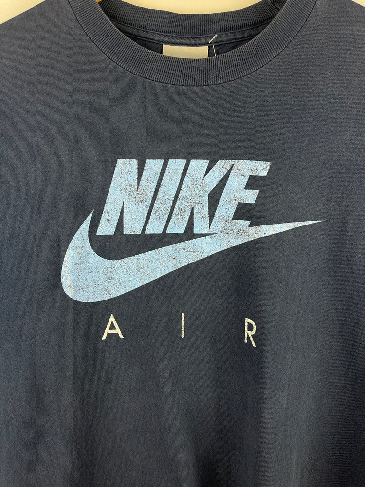 Vintage Nike Air Spellout Navy Tee