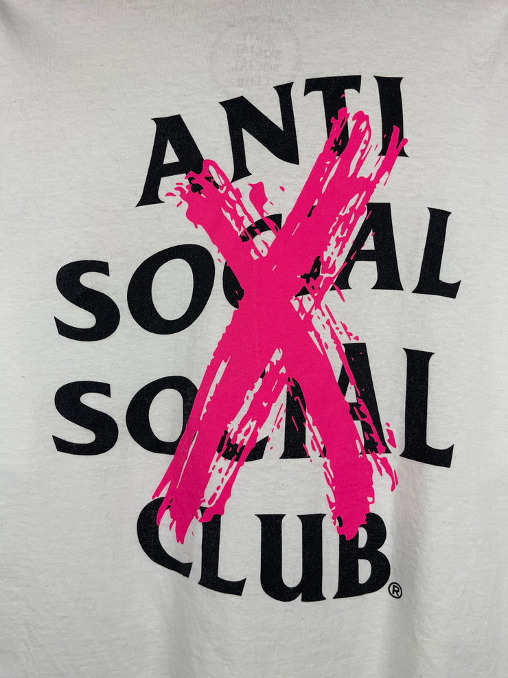 Anti Social Social Club Cancelled White Tee